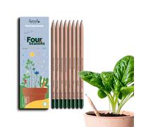 Sprout World Crayons à Planter Quatre Saisons, Pack de 8 cadeau durable