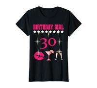 Spruch Top Birthday Girl Prosecco Cocktail 30 Ans Alt 1995 T-Shirt
