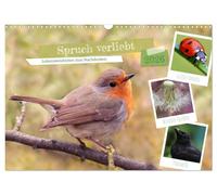 Spruch verliebt (Wandkalender 2026 DIN A3 quer), CALVENDO Monatskalender: Lebensweisheiten fürs Herz und zum Nachdenken.