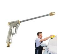 Sprühdüsen für Gartenschläuche - Einstellbare Hochdruck-Schlauchsprühdüse | Gartenschlauchdüse für Rasen, Garten, Autowaschen | Flexibler Wasserfluss, Bewässerung und Reinigung