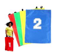 Sprung Von Sacks Race Game Kids - Jeu de Saut de Saut | Lot de 4 Sacs d'extérieur résistants 20 x 28 Pouces Jeu de fête de Carnaval pour et Adultes, événement d'équipe de Pique-Nique