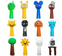 Sprunki Figurines,Lot de 12 Jouets ColoréS pour Enfants,Figurines pour GarçOns Et Filles DèS 3 Ans,SéCuriséEs,Durables Et Amusantes,IdéAles comme Cadeau De NoëL pour Les Fans De Sprunki. (12PCS-B)