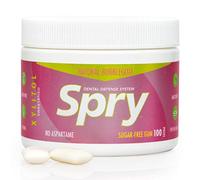Spry Chewing gum Fresh au xylitol naturel - Système de défense dentaire - Sans aspartame, sans sucre, sans OGM, sans gluten (Bubble Gum, 100 Count - Pack of 1)