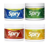 Spry Chewing gum Fresh au xylitol naturel - Système de défense dentaire - Sans aspartame, sans sucre, sans OGM, sans gluten (Variety Pack, 100 Count - Pack of 4)