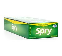 Spry Chewing gum Fresh au xylitol naturel - Système de défense dentaire - Sans aspartame, sans sucre, sans OGM, sans gluten (Spearmint, 10 Count Blister Cards - Pack of 20)