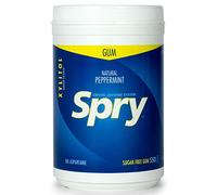 Spry Chewing gum Fresh au xylitol naturel - Système de défense dentaire - Sans aspartame, sans sucre, sans OGM, sans gluten (Peppermint, 550 Count - Pack of 2)