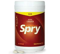 Spry Chewing gum Fresh au xylitol naturel - Système de défense dentaire - Sans aspartame, sans sucre, sans OGM, sans gluten (Cinnamon, 550 Count - Pack of 1)