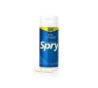 Spry Chewing gum Fresh au xylitol naturel - Système de défense dentaire - Sans aspartame, sans sucre, sans OGM, sans gluten (Peppermint, 27 Count - Pack of 1)