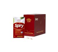 Spry On The Go - Chewing-Gum Naturel au Xylitol - Système de Défense Dentaire - Sans Aspartame, Sans Sucre, Sans OGM (Cinnamon, 55 Count - Pack of 12)