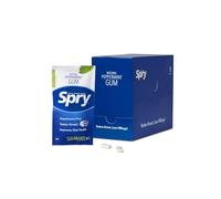 Spry On The Go - Chewing-Gum Naturel au Xylitol - Système de Défense Dentaire - Sans Aspartame, Sans Sucre, Sans OGM (Peppermint, 55 Count - Pack of 12)
