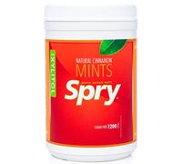 Spry Pastilles à la Cannelle au Xylitol Sans Sucre - Favorisent la Santé Buccale, Stimulent la Salivation, Contre la Mauvaise Haleine - Sans OGM, Sans Gluten, 1200 Count (Pack of 1)