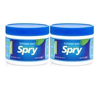 Spry Pastilles à la Menthe Poivrée au Xylitol Sans Sucre - Favorisent la Santé Buccale, Stimulent la Salivation, Contre la Mauvaise Haleine - Sans OGM, Sans Gluten, 240 Count (Pack of 2)