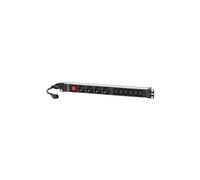 Salicru PDU SPS 4F+6F SCH C13/C14 - 10 sorties (6×C13, 4×Type C) - 100/250 V - 1U 19"
