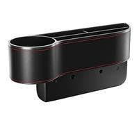 spshi Combleur Espace Siège Voiture pour Citroën C Elysée 2012-2021 2022 2023 2024 2025 A9, Organisateur Console Latérale Porte-Gobelet, Boîte Rangement Cuir PU, Vide-Poche Anti-Chute