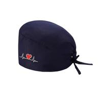 SPSMOKH Bonnet chirurgical à nouer réglable avec bandeau absorbant - Chapeau bouffant en polyester respirant pour chirurgien, médecin, infirmière, chef (TYPE - 11, taille unique)
