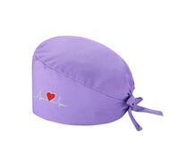 SPSMOKH Bonnet chirurgical à nouer réglable avec bandeau absorbant - Chapeau bouffant en polyester respirant pour chirurgien, médecin, infirmière, chef (TYPE - 7, taille unique)