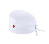 SPSMOKH Bonnet chirurgical à nouer réglable avec bandeau absorbant - Chapeau bouffant en polyester respirant pour chirurgien, médecin, infirmière, chef (TYPE - 12, taille unique)