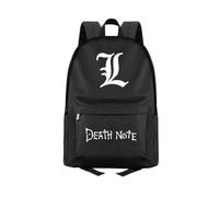 SPSMOKH Death Note Sac à dos léger Yagami Sac d'école Sac pour ordinateur portable Sac à dos décontracté Sac à dos Anime Bookbag Unisexe Sac de voyage scolaire Cadeau de saison, 2, 41*29*16cm