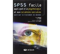 SPSS facile: Appliqué à la psychologie et aux sciences sociales