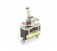 SPST 2Pin 2 Terminal 10A AC 250V ON/OFF Rocker Toggle Switch E-TEN1021 NWPNLXEA(E-TEN1021)