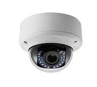SPT Security Systems 11-2CE56D5T-AVPIR3 Caméra dôme Infrarouge HD 1080p Turbo HD 1080p pour extérieur Anti-vandalisme avec Objectif de 2,8 mm à 12 mm, Double Tension (Blanc)