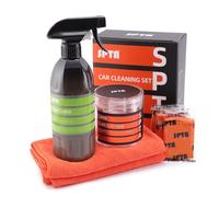 SPTA Automobile Barre D'Argile, 3 Pièces Clay Bar pour Nettoyage Voiture, Voiture Argile De Nettoyage, Kit de Barre D'argile pour Le Nettoyage des Voitures, Fenêtre et Plancher, Orange