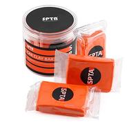 SPTA Automobile Barre D'Argile, 3 Pièces Clay Bar pour Nettoyage Voiture, Voiture Argile De Nettoyage, Kit de Barre D'argile pour Le Nettoyage des Voitures, Fenêtre et Plancher, Orange