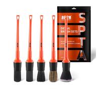 SPTA Brosse de détail pour Voiture, Orange, 125 mm