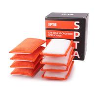SPTA éponges en Microfibres pour Voiture, 8 Pièces éponge Applicateur de Cire en Microfibre de, Applicateur éponge Pads De Cire, Produits de Polissage, pour Nettoyer Voitures Véhicule Intérieur