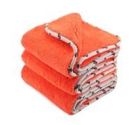 SPTA Lot de 3 Chiffons de Nettoyage de Voiture en Microfibre 1200 g/m² Ultra épais pour Le Nettoyage et Les détails