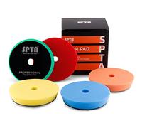 SPTA Lot de 5 éponges de polissage 150 mm pour polisseuse excentrique de voiture