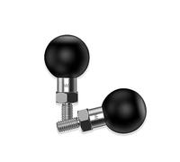 Sptchapn Support à rotule de 2,5 cm avec boulon fileté M6 x 1 mm compatible avec RAM Mounts B Size Double Socket Bras (M6-2pcs)