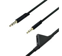 SPTSSWET Câble Audio Auxiliaire De Remplacement Compatible Avec Astro A40/A50/A10/A30 Casques Gaming avec Contrôleur de Volume Pour Ps4/Ps5/Xbox Series x/Pc,3.5mm Câble Renforcé En Nylon 2 m
