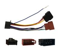 SPTSSWET Connecteur D'adaptateur Standard ISO Compatible avec Pioneer Câble Adaptateur de 16 Broches Faisceau de Câblage du Lecteur CD