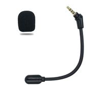 SPTSSWET Détachable Microphone de Rechange pour Kingston pour HyperX Cloud Flight S pour PS4, Xbox One, PC,Microphone avec témoin Lumineux de Coupure du Son Jack 3,5 mm, 16 cm