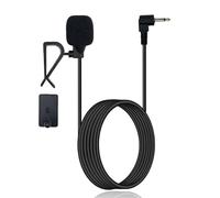 SPTSSWET Microphone de voiture 2,5 mm - Radio stéréo externe de rechange - Compatible avec Pioneer AVH-2400NEX MVH1400NEX DMH-1500NEX AVH-1400NEX GPS DVD
