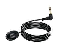 SPTSSWET Microphone Stéréo de Voiture Micro Externe 3,5 mm Compatible avec JVC pour Sony pour Kenwood pour Alpine pour Voiture Radio Stéréo GPS DVD avec Câble de 3 M/9,8