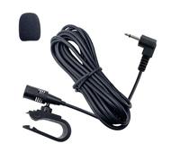 SPTSSWET Stéréo de Voiture Microphone Externe de 2,5 mm Compatible avec Pioneer pour Micro Autoradio Voiture Véhicule Unité Principale Bluetooth Audio Stéréo GPS DVD