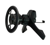 SPTSSWET Support Telephone Voiture Magnetique pour MagSafe pour Ventilation Ronde Compatible avec Mercedes-Benz Classe A/B/C/E/V, GLC/CLA, Mini Cooper