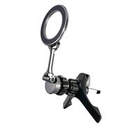 SPTSSWET Support Telephone Voiture pour MagSafe Compatible avec Mercedes-Benz B/C/E/V Crochet Métallique Fort Rotation 360° Compatible avec iPhone 17 16 15 Pro Max