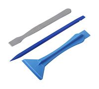 Spudger à lame fine en acier et plastique antistatique pour ouvrir smartphone, tablette, ordinateur portable, PSP, 3 pièces