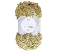 Spülschwammgarn Creative Bubble Metallic Gold
