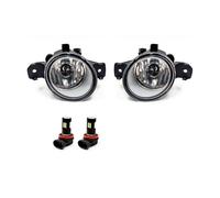 SPUFKGE Antibrouillard 1 Kit Pour Nissan Pour X-Trail T32 Pour Rogue 14-16 Phares Antibrouillard À LED Interrupteur Faisceau Câblage Cache Ampoules Halogènes(Only LED fog)