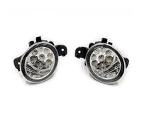 SPUFKGE Antibrouillard 1 Kit Pour Nissan Pour X-Trail T32 Pour Rogue 14-16 Phares Antibrouillard À LED Interrupteur Faisceau Câblage Cache Ampoules Halogènes(Only 9LED fog)