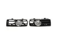 SPUFKGE Antibrouillard Feux Antibrouillard LED Phares Jour Route Calandre Racing Clignotants Pour VW Pour Golf 4 MK4 Pour GTi Pour TDI 1997-2006(Halogen fog)