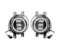 SPUFKGE Antibrouillard Phare Antibrouillard À Lentille Projecteur LED 3,5 Pouces Avec Feux Jour Intégrés Éclairage Intégré H11 Pour Lexus CT200h RX350 2011-2014(2pcs White Yellow)