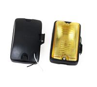 SPUFKGE Antibrouillard Phare Antibrouillard Avant À LED Avec Feux Jour DRL Pour Peugeot 205 Pour GTI CTI 106 306 Mi16 Et H3(Yellow-2pcs)