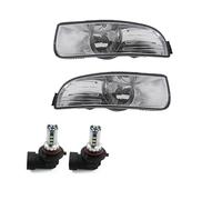 SPUFKGE Antibrouillard Phare Antibrouillard Avant Avec Ampoule Pour Skoda Pour Superb MK2 2008-2013 Références 3T0941699 3T0941700(With M10 White)