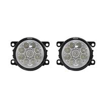 SPUFKGE Antibrouillard Phare Antibrouillard LED Étanche 8000 Lm 30 W Blanc/jaune 12 V Pour CRV Pour Accord Pour CRZ Pour Pilot Pour City Pour Ballade Pour Grace(9 Led White)