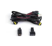 SPUFKGE Antibrouillard Phare Antibrouillard LED Étanche 8000 Lm 30 W Blanc/jaune 12 V Pour Jaguar XJ 2007-2009 Pour S-Type 1999-2013(Wires Switch Only)